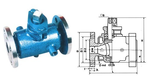 BX43W保溫旋塞閥 BX43W保溫旋塞閥