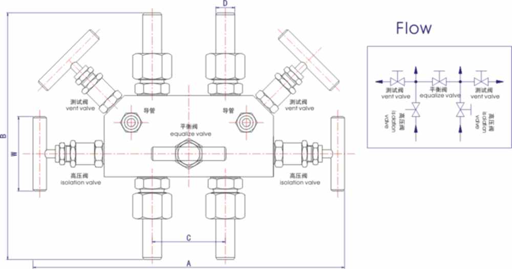 WF1/2五閥組結(jié)構(gòu)圖 WF1/2五閥組結(jié)構(gòu)圖