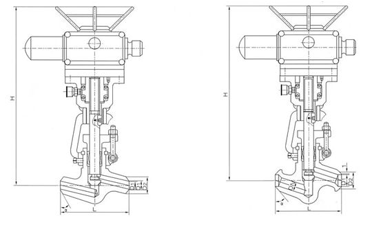高溫高壓電動電站截止閥 J961H Y-100、200、250、320