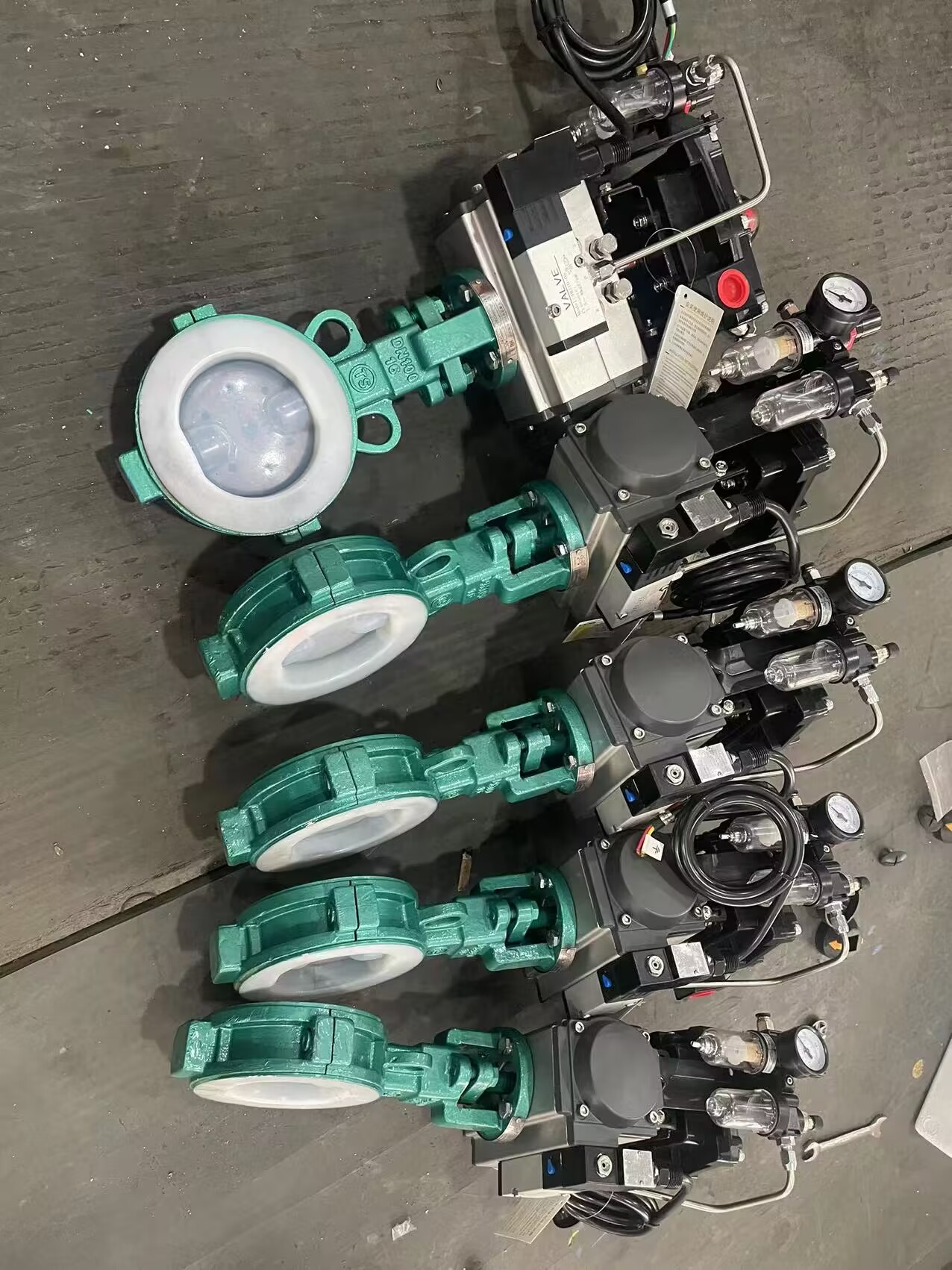 氣動(dòng)襯氟對(duì)夾蝶閥D671F46 氣動(dòng)襯氟對(duì)夾蝶閥D671F46