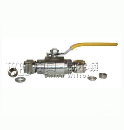 QGY1雙卡套式球閥